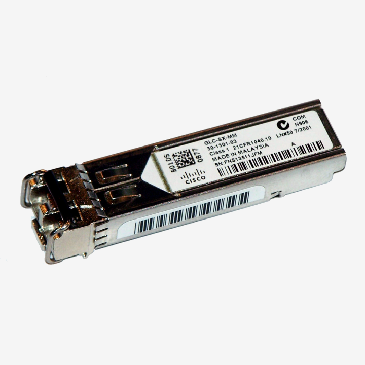 Cisco GLC-SX-MM 1000BASE-SX SFP Transceiver Modules 1 Gbps - (30-1301-03)