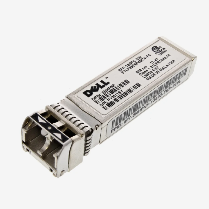 Dell 10GBase-SR SFP+ Transceiver Modules 10 Gbps - (FTLX8574D3BCL-DL)